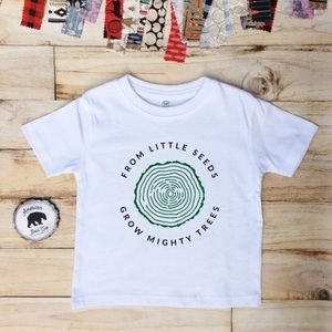 Nature - trees - baby - toddler - youth shirt